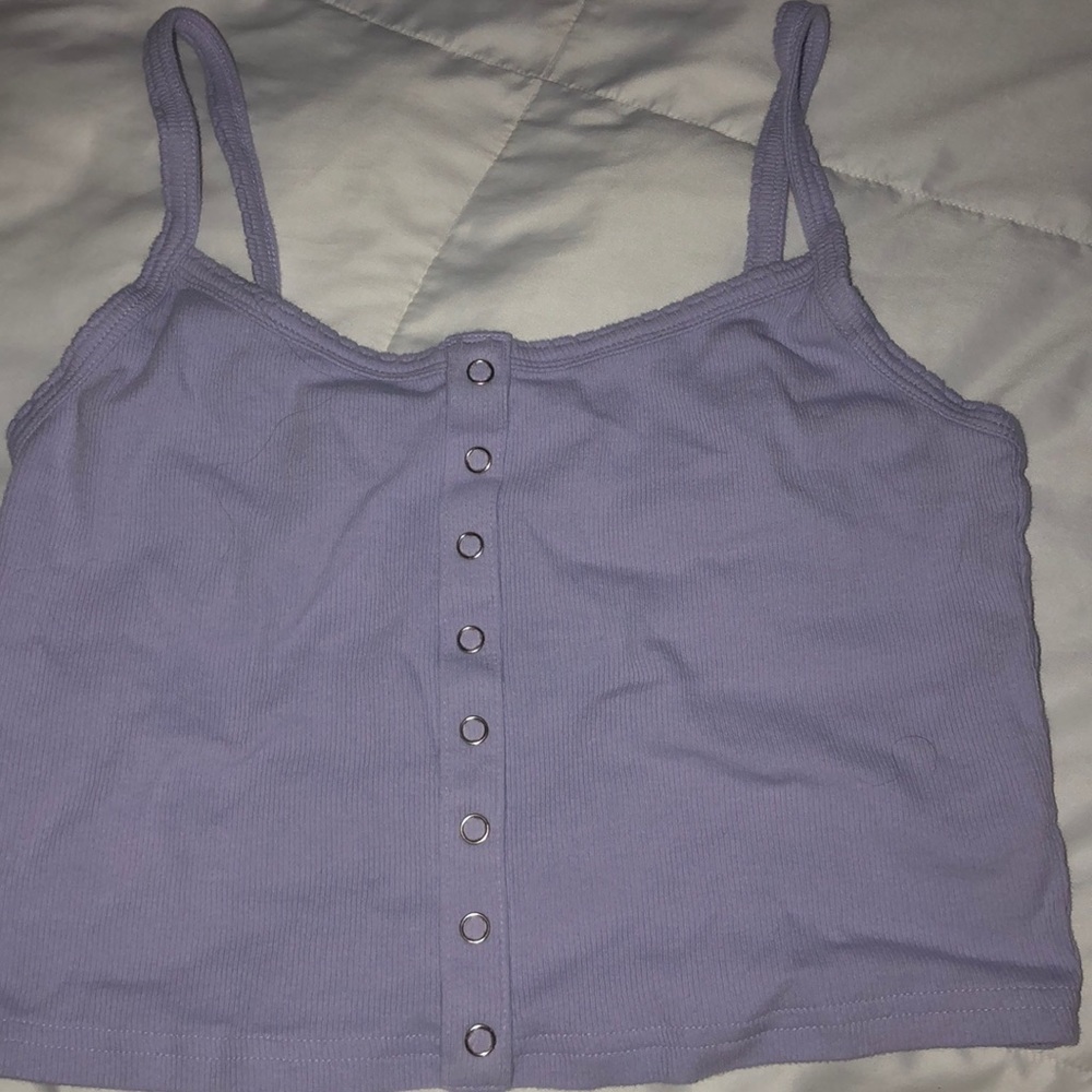 purple pacsun tank